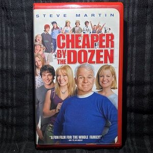 Cheaper By The Dozen VHS Movie